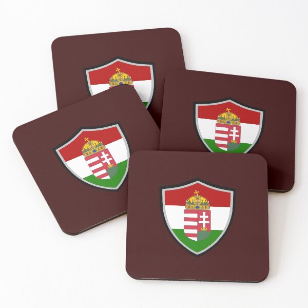 Item preview, Hungary shield flag-coat of arms designed and sold by P-I-R.