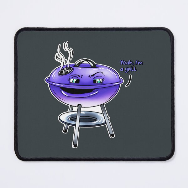Item preview, Blue Grill: Yeah, I'm a grill designed and sold by iduzarts.