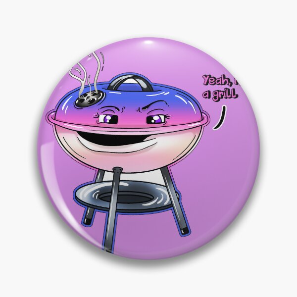 Item preview, Blue Pink Trans Grill: Yeah, I'm a grill designed and sold by iduzarts.