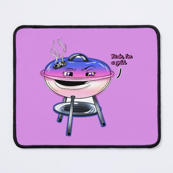 Item preview, Blue Pink Trans Grill: Yeah, I'm a grill designed and sold by iduzarts.