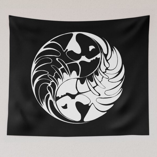 Item preview, Pirate Fish Yin Yang designed and sold by DesertG.