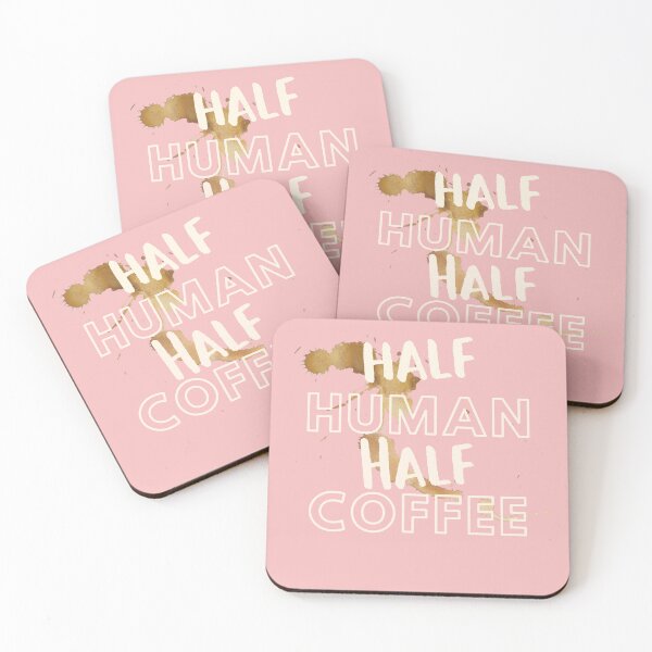 Item preview,  Half Human Half Coffee- Coffee lover designed and sold by Aissa6900.