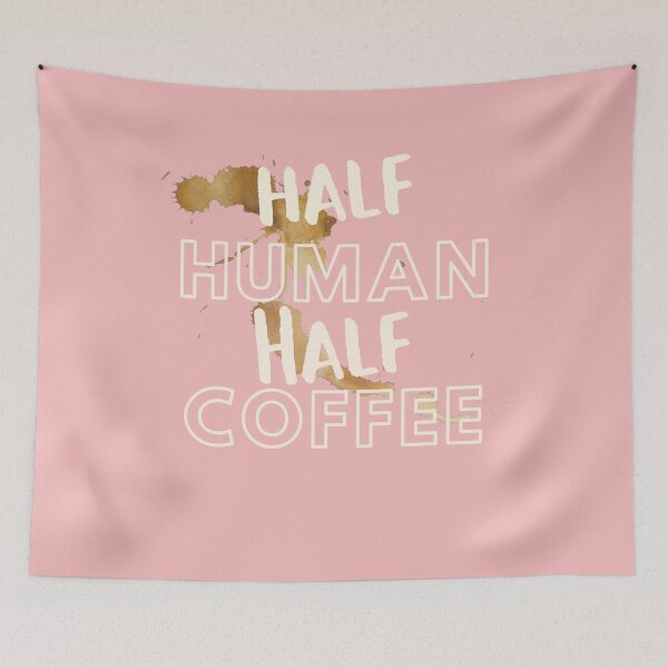 Item preview,  Half Human Half Coffee- Coffee lover designed and sold by Aissa6900.