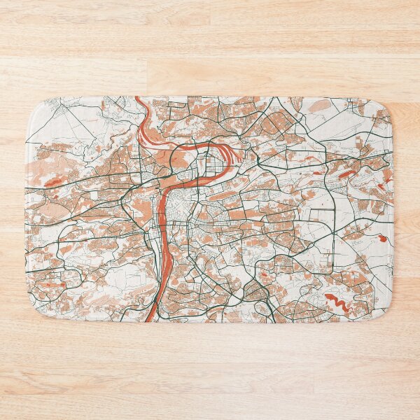 Item preview, Prague City Map of Czech Republic - Bohemian designed and sold by deMAP.