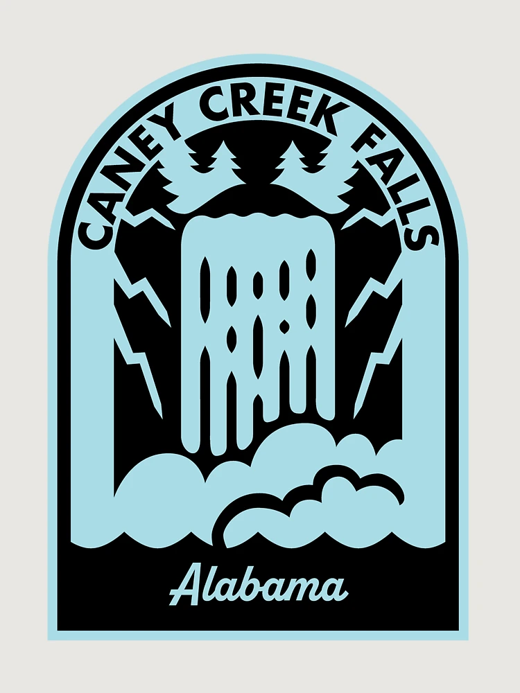 Thumbnail 6 von 6, Premium Oversized Pullover, Caney Creek Falls Alabama designt und verkauft von HalpinDesign.