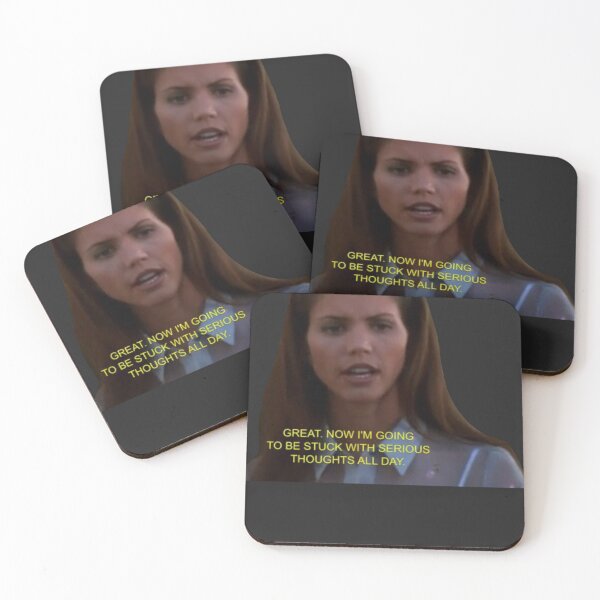 Item preview, Cordelia Thoughts Quote Sticker designed and sold by ipemje.