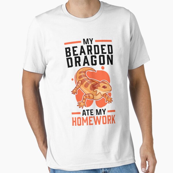 Item preview, bearded dragon homework eaten terraristics designed and sold by madgrfx.