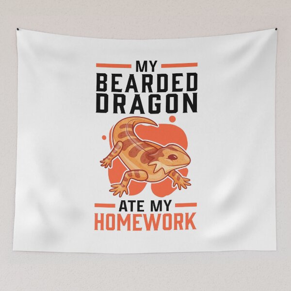 Item preview, bearded dragon homework eaten terraristics designed and sold by madgrfx.
