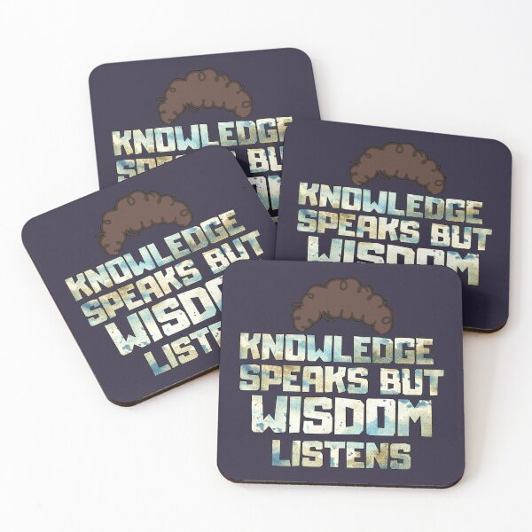 Item preview, Knowledge speaks but wisdom listens   designed and sold by LemonTeesdesign.