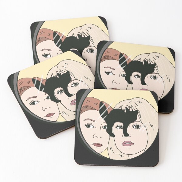 Item preview, Buffy & Willow Halloween Sticker designed and sold by ndeiroarys.