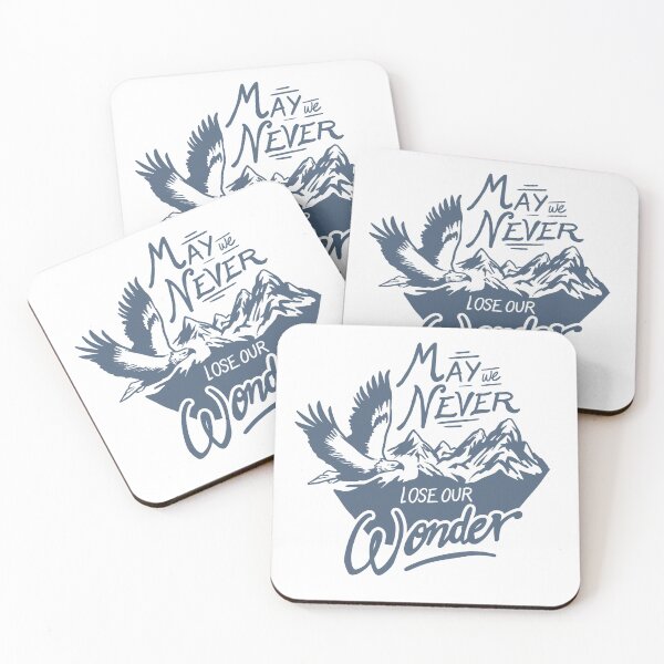 Item preview, Christian Quote - May We Never Lose Our Wonder designed and sold by JacquelineLim.
