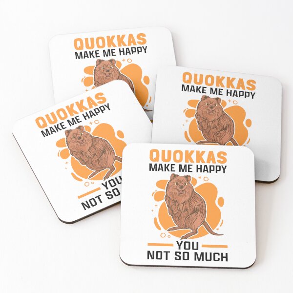 Item preview, Los quokkas hacen feliz al marsupial Quokka designed and sold by madgrfx.
