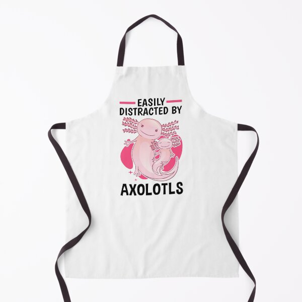 Item preview, Easily distracted with Axolotl Aquaristik Axolotl designed and sold by madgrfx.