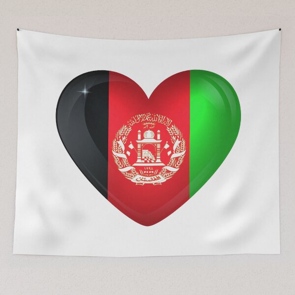 Artikelvorschau, Mein Herz ist in Afghanistan, Liebe Afghanistan entworfen und verkauft von ArtIsParty.