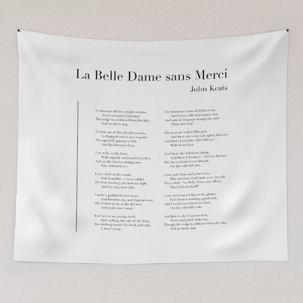Item preview, La Belle Dame sans Merci by John Keats designed and sold by wisemagpie.