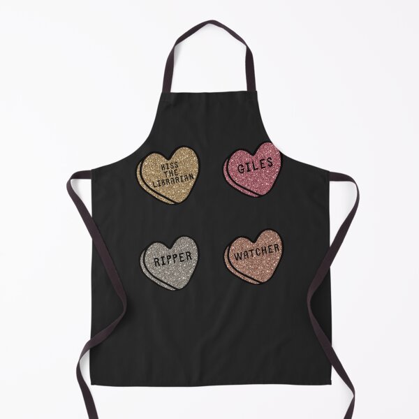 Item preview, Giles Glitter Hearts Buffy Stickers Sticker designed and sold by ipemje.