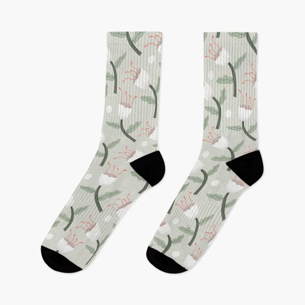 Item preview, Retro Pastel Green Flower Market Flora Repeat Pattern designed and sold by wecouldall-be.