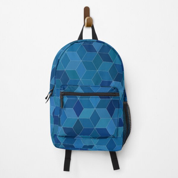 Item preview, Blue Cube 3D Pattern designed and sold by hijackhippo.