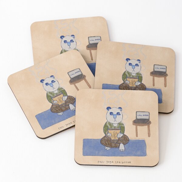 Item preview, zen bear designed and sold by RubyGoesBananas.