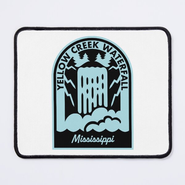 Item preview, Yellow Creek Waterfall Mississippi designed and sold by HalpinDesign.