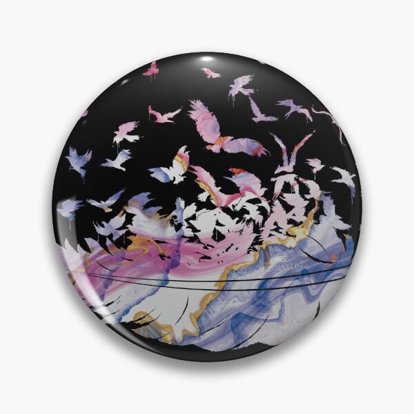 Item preview, Abstract Bird art, abstract painting designed and sold by Cheeky Companions.