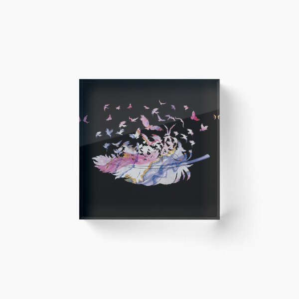 Item preview, Abstract Bird art, abstract painting designed and sold by Cheeky Companions.
