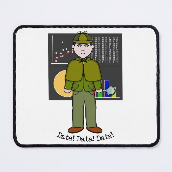 Item preview, Sherlock Holmes Data Data Data designed and sold by HistoryofSTEM.
