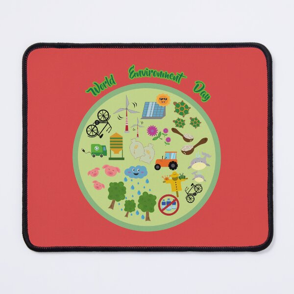 Item preview, Design of world environment day doodle style with icons. designed and sold by Martapp.