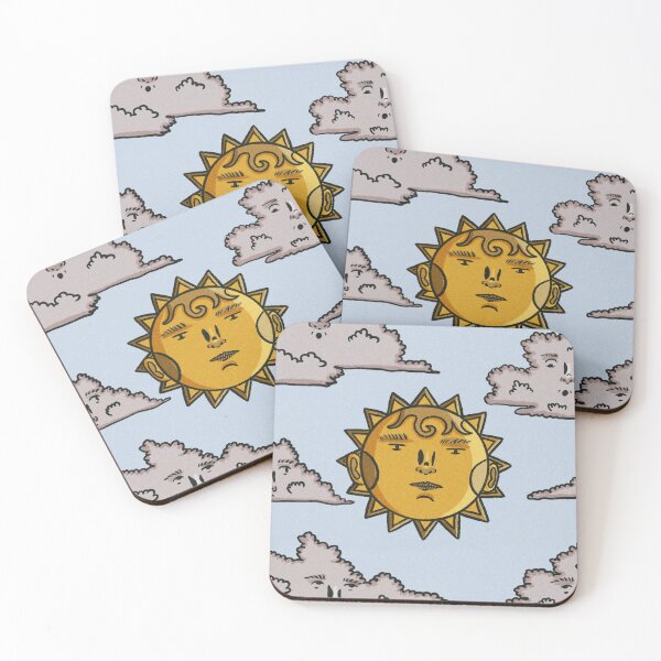 Artikelvorschau, die Sonne und ihre Wolken entworfen und verkauft von RubyGoesBananas.