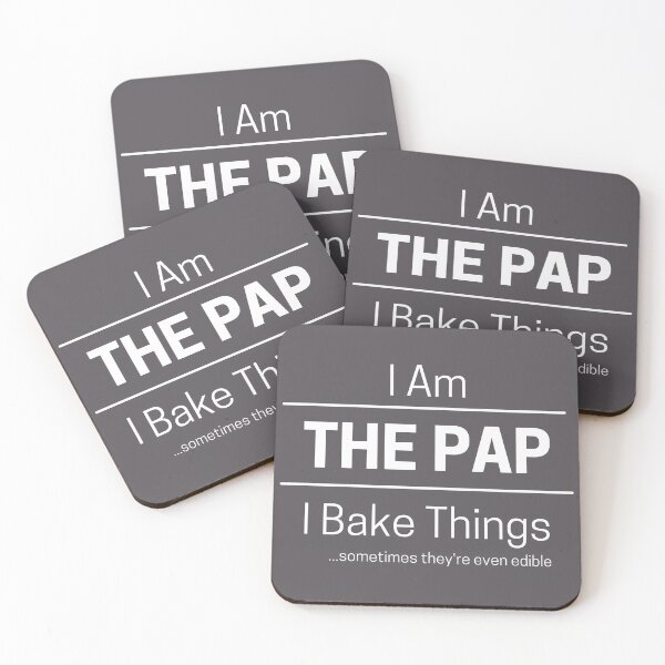 Item preview, Funny Grandad Bakes Quote Saying, I Am The Pap, I Bake Things, White Text designed and sold by hjsmith.