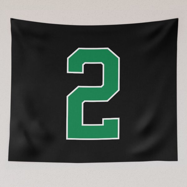 Item preview, 2 number, green lucky sports two designed and sold by ArtIsParty.