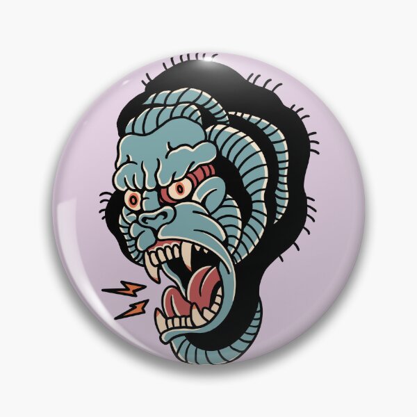 Item preview, Angry Roaring Gorilla designed and sold by helenafeyre.