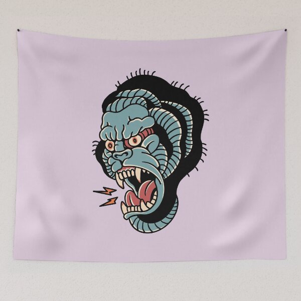Item preview, Angry Roaring Gorilla designed and sold by helenafeyre.