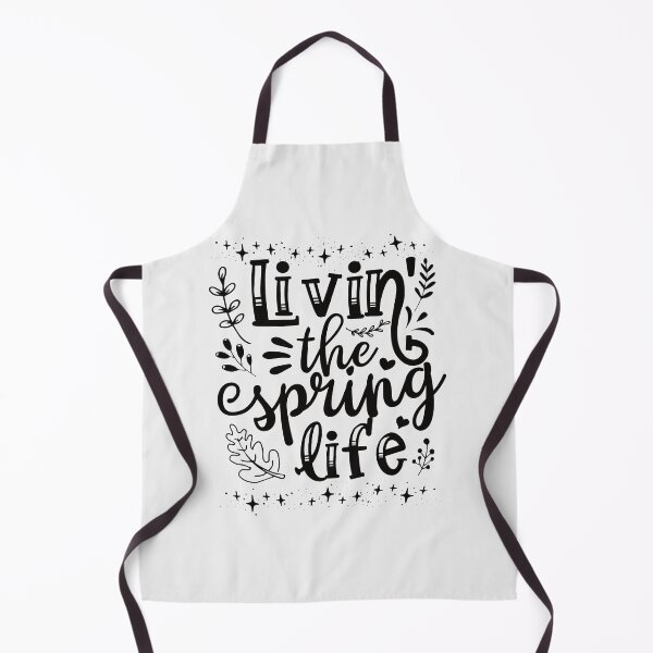 Item preview, living the spring life - funny quotes designed and sold by VichallanStudio.
