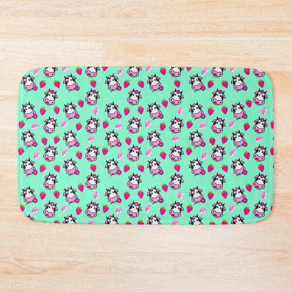 Item preview, Kawaii strawberry cow | Cute kawaii cow | Kawaii stickers | Kawaii phone cases designed and sold by FurioInc.
