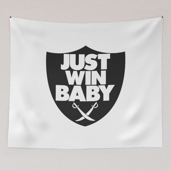 Item preview, Just Win Baby Jon Gruden Sticker designed and sold by MaduraAma.
