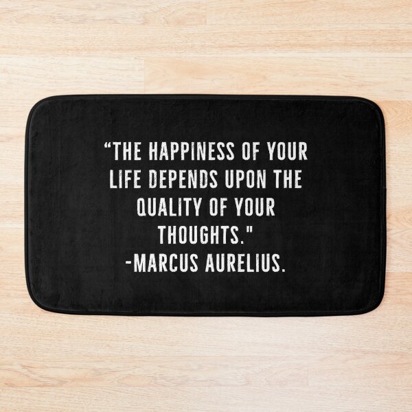 Item preview, Happiness From Thoughts- Marcus Aurelius Quotes designed and sold by PhilosophyWear.