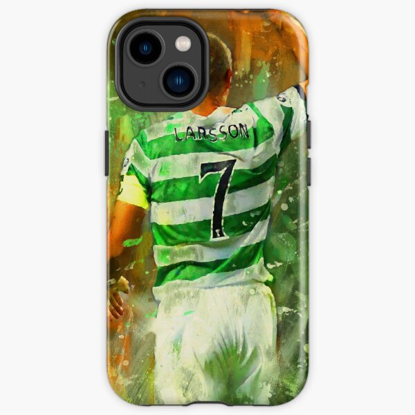 Henrik Larsson Celtic Football Club Legend Art iPhone Tough Case