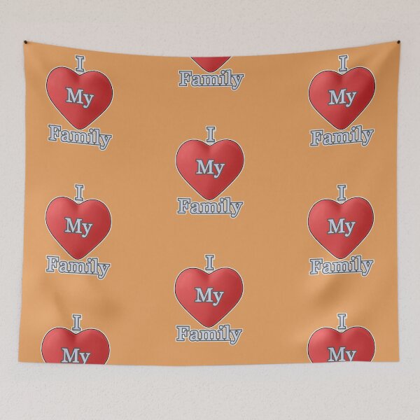Item preview, I Love My Family - Color 03  designed and sold by SumarUp.