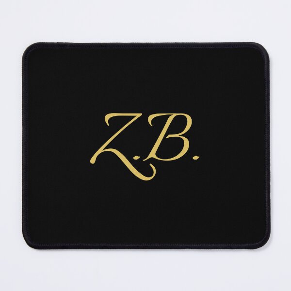 Artikelvorschau, ZB Initialen | Goldener Schriftzug | Personalisierte Geschenke entworfen und verkauft von Avo And Sriracha.
