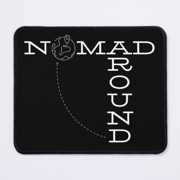 Item preview, NOMAD AROUND THE WORLD | Nomad Tshirt, Travel Tshirt, Hiking Tshirt, backpacker tshirt designed and sold by Fresh101.