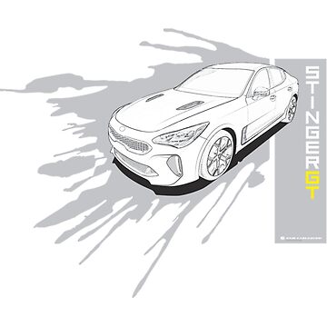 Aperçu de l'œuvre Kia Stinger GT Classique. de dylanmacall
