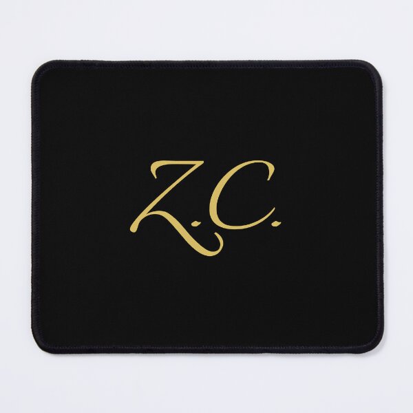 Item preview, ZC Initials | Gold Lettering | Personalised Gifts designed and sold by Avo And Sriracha.