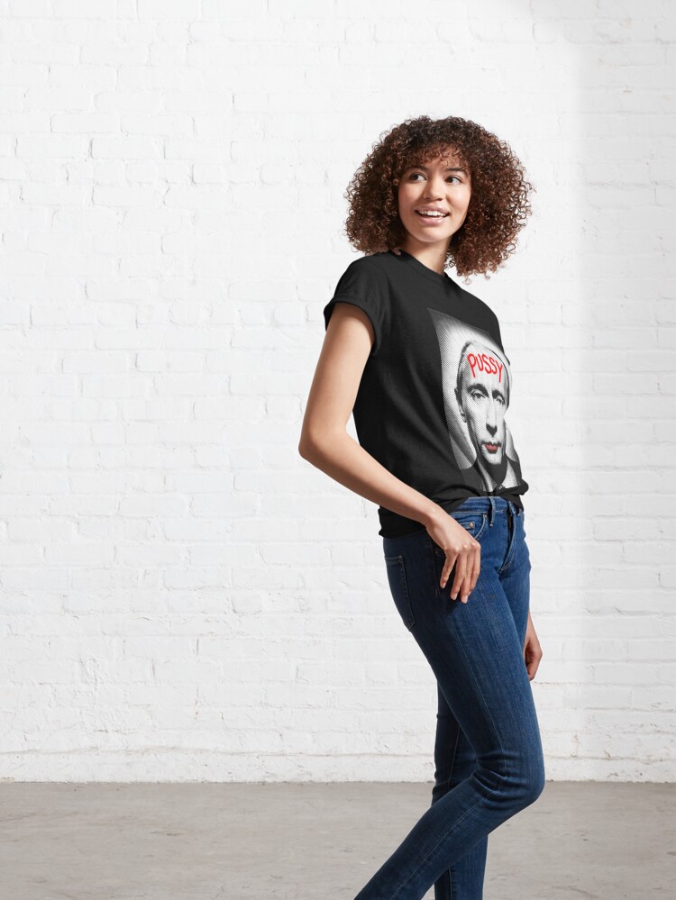 Thumbnail 6 von 7, Classic T-Shirt, Pussy Putin designt und verkauft von BLAMOClothing.