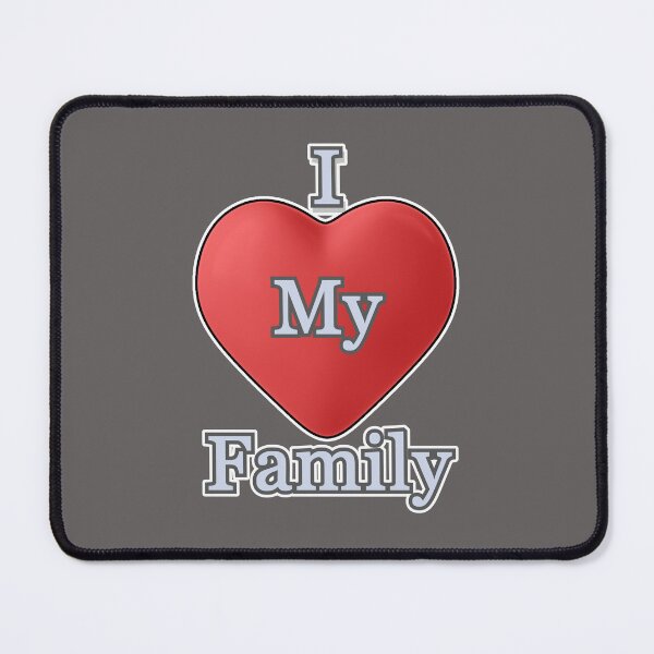 Item preview, I Love My Family - Color 04 designed and sold by SumarUp.
