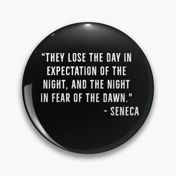 Item preview, Losing Life For Fear- Seneca Quotes | Stoicism designed and sold by PhilosophyWear.