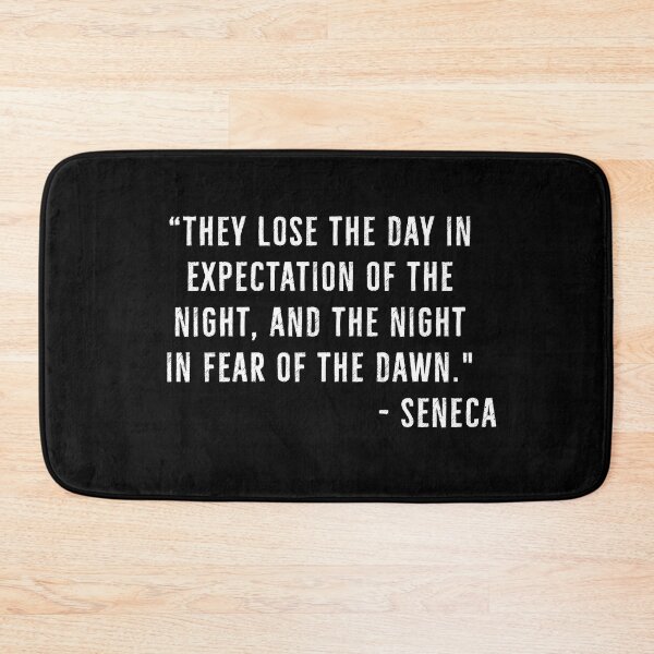 Item preview, Losing Life For Fear- Seneca Quotes | Stoicism designed and sold by PhilosophyWear.