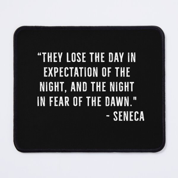 Item preview, Losing Life For Fear- Seneca Quotes | Stoicism designed and sold by PhilosophyWear.