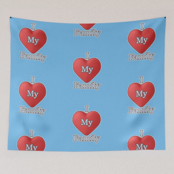 Item preview, I Love My Family - Color 05  designed and sold by SumarUp.