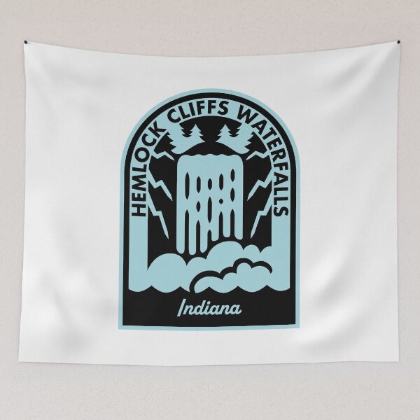 Item preview, Hemlock Cliffs Waterfalls Indiana designed and sold by HalpinDesign.